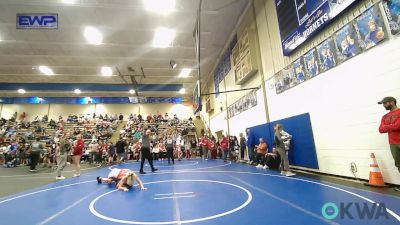 100 lbs Rr Rnd 1 - Brantley Mattison, Raw Wrestling Club vs Hayden Fields, Caney Valley Wrestling