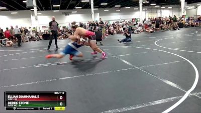 190 lbs Round 4 (6 Team) - Derek Stone, Suzie WC vs Elijah Diahmahalis, VHW