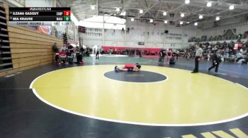 125 lbs Champ. Round 2 - Mia Krause, Maria Carrillo vs Ileana Gasquy, Campolindo