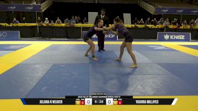 Juliana N Weaver vs Yashira Millayes 2026 IBJJF Orlando Summer Open