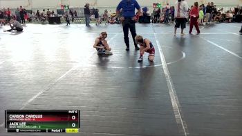 48 lbs Finals (8 Team) - Carson Carolus, Revolution Elite vs Jack Lee, NOVA Wrestling Club