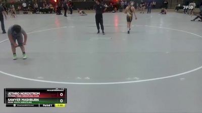 112 lbs Quarterfinal - Jethro Nordstrom, McMinn Tribe Wrestling Club vs Sawyer Mashburn, Arab Youth Wrestling