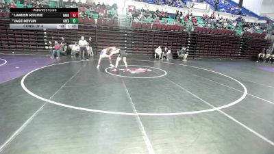 157 lbs Consi Of 4 - Landen Ritchie, Hanahan vs Jace Devlin, Crescent