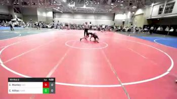 106 lbs Rr Rnd 2 - Christian Manley, OUTSIDERS vs Cooper Hilton, Team Carnage