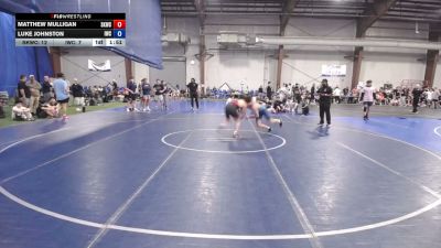 126 lbs Rr Rnd 1 - Matthew Mulligan, SKWC - HS vs Luke Johnston, Immortals - HS