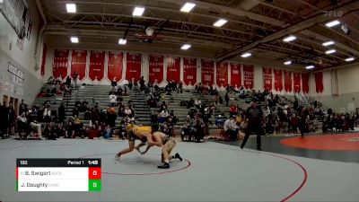 190 lbs Quarterfinal - Brady Swigert, Rocky Mountain vs Jack Doughty, Canon City