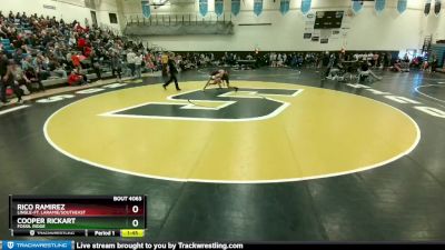 91-99 lbs Round 2 - Cooper Rickart, Fossil Ridge vs Rico Ramirez, Lingle-Ft. Laramie/Southeast