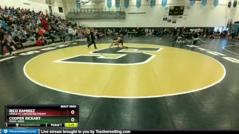 91-99 lbs Round 2 - Cooper Rickart, Fossil Ridge vs Rico Ramirez, Lingle-Ft. Laramie/Southeast