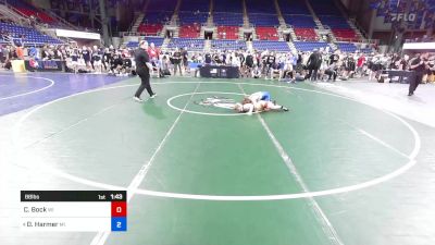 88 lbs Cons 16 #2 - Caden Bock, WI vs Dakota Harmer, MI