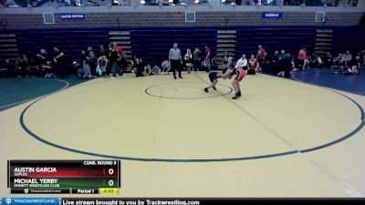 66 lbs Cons. Round 3 - Austin Garcia, Suples vs Michael Yerby, Emmett Wrestling Club