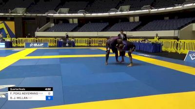 FRANK POKU AGYEMANG vs BRANDAN J. MILLAN 2022 World IBJJF Jiu-Jitsu No-Gi Championship