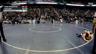 4A 113 lbs Quarterfinal - Jack Bost, Davie vs Elgia Helmstetter, Chapel Hill