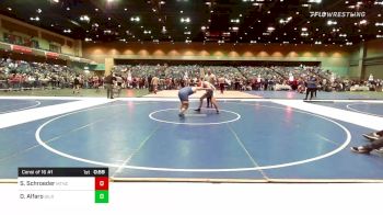 182 lbs Consi Of 16 #1 - Sam Schroeder, Mountain Crest vs Oscar Alfaro, Gilroy