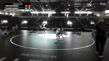 Girls 110 lbs 1st Place Match - Adalyne Montiel, Toppenish (Girls) vs Ellanor Nimrick, Gig Harbor (Girls)