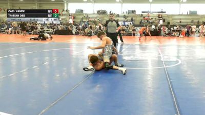 132 lbs Rr Rnd 1 - Cael Yanek, Freakztyle Supremacy - HSB vs Tristan Dee, ELITE NJ BLACK - HSB