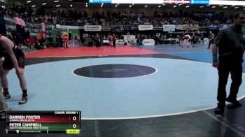 189 lbs Champ. Round 1 - Peter Campbell, South Anchorage High School vs Darren Foster, Juneau-Douglas HS