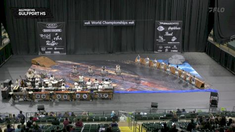 Gulfport HS "Gulfport MS" at 2025 WGI Percussion/Winds World Championships
