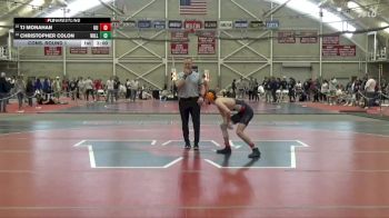 125 lbs Cons. Round 1 - TJ Monahan, Utica vs Christopher Colon, Williams College