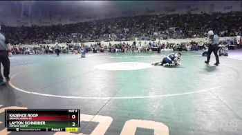 6A-144 lbs Semifinal - Layton Schneider, Edmond North vs Kadence Roop, Broken Arrow Hs