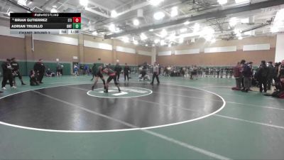 126 lbs Champ. Round 2 - Adrian Trujillo, Ontario vs Brian Gutierrez, Etiwanda