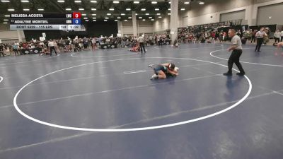 115 lbs Quarters - Melissa Acosta, Legacy Wrestling Center vs Adalyne Montiel, Ascend Wrestling Academy