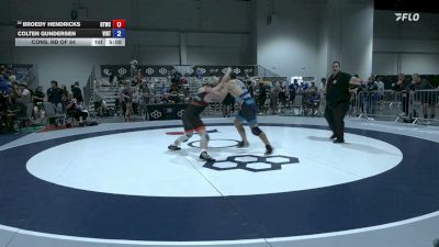 79 kg Cons. Rd Of 64 - Broedy Hendricks, BTWC vs Colten Gundersen, Viking RTC