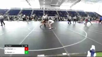 116 lbs Quarterfinal - Matthew Mitchell, Pioneer Grappling vs Chase Manski, Swamp Monsters