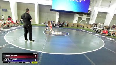 113 lbs Round 2 (8 Team) - Kasen Pelzer, Nebraska vs Cade Collins, New Jersey