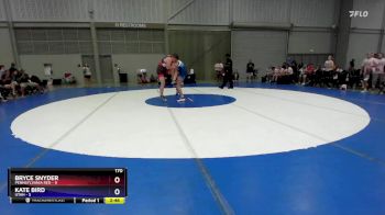 170 lbs Semis & 3rd Wb (16 Team) - Bryce Snyder, Pennsylvania Red vs Kate Bird, Utah