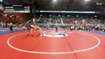 2A-215 lbs Quarterfinal - Nate Heser, Tongue River vs Siler Hess, Dubois