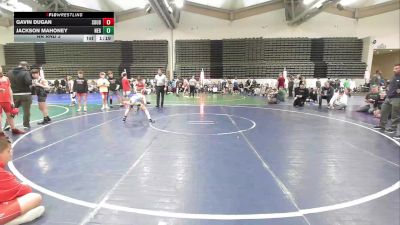 89 lbs Rr Rnd 3 - Gavin Dugan, Soudys Boys vs Jackson Mahoney, New England Gold MS