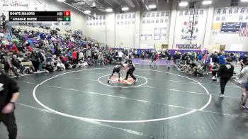 113 lbs Champ. Round 3 - Chance Wuhr, Lake Catholic vs Donte Majors, Overton
