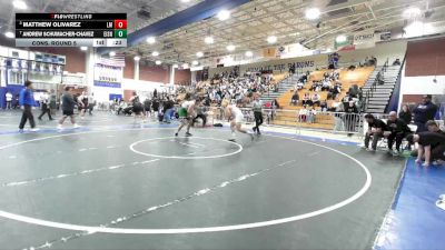 215 lbs Cons. Round 5 - Andrew Schumacher-chavez, Eisenhower vs Matthew Olivarez, La Mirada