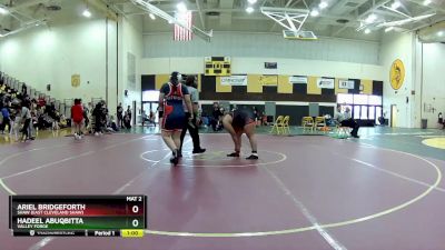 235 lbs 7th Place Match - Hadeel Abuqbitta, Valley Forge vs Ariel Bridgeforth, SHAW (East Cleveland Shaw)