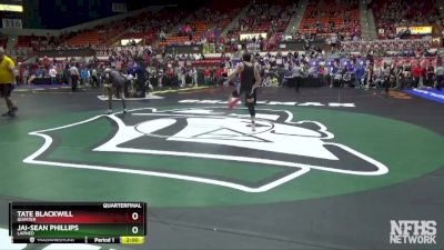 3-2-1A 106 Quarterfinal - Jai-Sean Phillips, Larned vs Tate Blackwill, Quinter