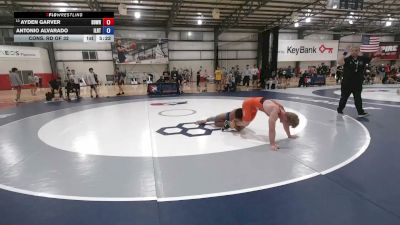 70 kg Cons. Rd Of 32 - Ayden Garver, Beaver Dam Wrestling Regional Training Center vs Antonio Alvarado, Illinois RTC