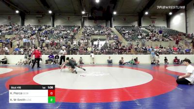 125 lbs Round Of 16 - Knox Pierce, Georgia vs Kcaj Walker-Smith, Level Up Wrestling Center