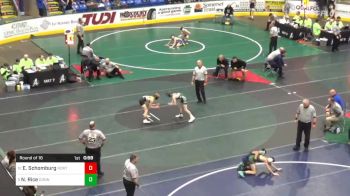 103 lbs Round Of 16 - Evan Schomburg, North Allegheny vs Nolan Rice, Connellsville