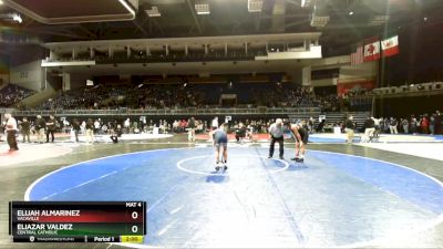 113 lbs Quarterfinal - Elijah Almarinez, Vacaville vs Eliazar Valdez, Central Catholic