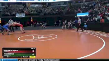 182 lbs Champ. Round 1 - Corbin Purdum, Heritage vs Talon Rice, Grandview