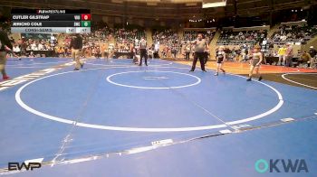 49 lbs Consolation - Cutler Gilstrap, Viking Wrestling Club vs Jericho Cole, Salina Wrestling Club