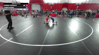 126 lbs Champ. Rd Of 32 - Dominic Pasquale, IZZY Style Wrestling vs Caiden Kassel