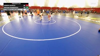 107-109 lbs Round 1 - Joseph Calvillo, Batavia vs Brycen Fohnestock, Geneseo