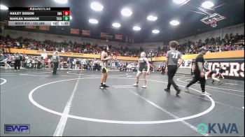 125 lbs Rr Rnd 1 - Hailey Sisson, Shelton Wrestling Academy vs Mahlea Warrior, Tecumseh Youth Wrestling