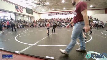 55 lbs Consolation - Winston Bolay, Perry Wrestling Academy vs Chapman Butler, Mannford Pirate Youth Wrestling