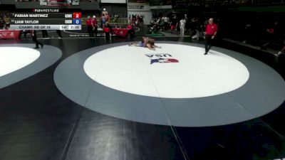 285 lbs Champ. Rd Of 16 - Fabian Martinez, G-Style Wrestling Club vs Liam Taylor, Chaparral High School Wrestling