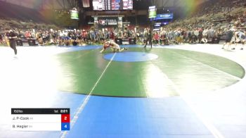 152 lbs Rnd Of 128 - Justin Pena-Cook, Arkansas vs Ben Hegler, Ohio