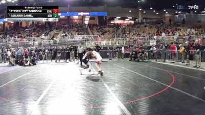 106 1A 7th Place Match - GEMARRI DANIEL, Robinson vs Steven `Jett` Johnson, Cocoa Beach