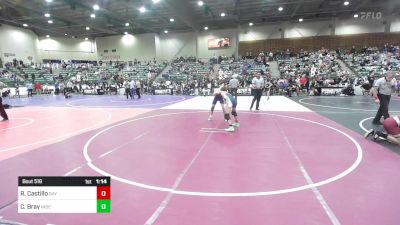 130 lbs Quarterfinal - Raymond Castillo, Bay Area Dragons vs Cal Bray, Independent