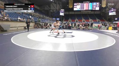 190 lbs 5th Place Match - Ibrahim Zaky, VA vs Kannon Freschette, WA